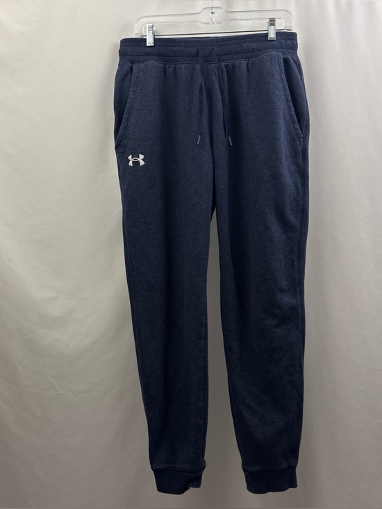 Other - Under Armour Athletic Joggers Sweatpants Navy Blue Drawstring Mens Size Large